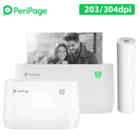 PeriPage A9s MAX Portable Photo Printer 304dpi Bluetooth Wireless Thermal Printer Receipt Label Maker Sticker PeriPage A9 Max A8