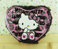 【震撼精品百貨】Hello Kitty 凱蒂貓-斜背零錢包-粉豹紋圖案