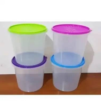 Toples Kecil Plastik Awet Kuat Tebal Kedap Food Grade Kapasitas 5L Food Storage Keeper Jar Sealware 