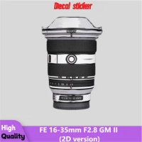 For SONY FE 16-35mm F2.8 GM II 2D version Lens Sticker Protective Skin Decal Film FE24-70 F2.8 GM2/FE 24-105 F4 G