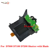 90-95% New For Nikon D7000 D7100 D7200 Shutter Unit with Curtain Blade Motor Assembly Component Part Camera Repair Spare Part