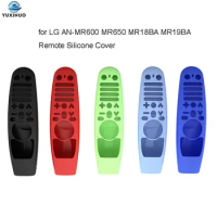 1PCS Fully Protective TV Remote Control Silicone Case Cover For LG AN-MR600 AN-MR650 AN-MR18BA AN-MR19BA Magic Remote Controller