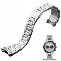 Solid Stainless Steel Watch Band For Tag for Heuer Carrera CBN2A1D Competitive Potential WAY201S Series 22mm men Watch Straps