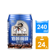 金車 伯朗咖啡-藍山風味(240mlx24罐)