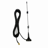 2pcs 2.4 GHz 5dBi WIFI Signal Booster Wireless Antenna WLAN Extender Magnetic Mount Signal Antenna