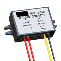 AC-DC Current Converter AC 12V (10-28V) to DC 12VIP68 Waterproof