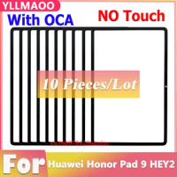 10 PCS Cover +OCA For HUAWEI Honor Pad 9 HEY2 HEY2-W09 HEY2-AN09 HEY2-AL09 Front Touch Glass Screen Replacement Repair Parts