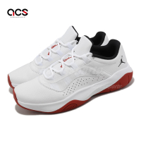Nike 休閒鞋 Air Jordan 11 CMFT Low 男鞋 白 紅 黑 皮革 喬丹 AJ11 CW0784-161