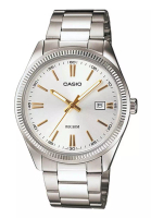Casio Watches Casio Women's Analog Watch MTP-1302D-7A2 Silver Stainless Steel Band Watch for mens