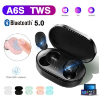 NewAir A6S TWS Wireless Bluetooth Headphone With Microphone Earbuds For Xiaomi iphone Samsung Huawei Earphone Mini Pods Headsets