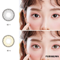 FURAKUMA 1 pasang lensa kontak warna diameter 14MM softlens softlens matasoftlens mata korea kadar a