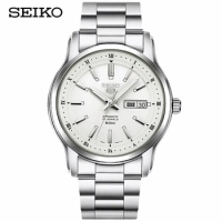 Seiko 5 Original Watch For Men Stainless Steel Automatic Mechanical 5bar Waterproof Luminous Business Leisure Watchs