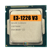 Xeon E3-1226 v3 E3 1226v3 E3 1226 v3 3.3 GHz Quad-Core Quad-Thread CPU Processor 8M 84W LGA 1150