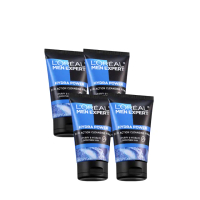 【LOREAL Paris 巴黎萊雅】雙效淨化抗暗沉洗面乳100ml 四入組