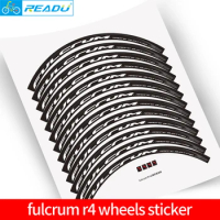 r4 road bike climbing wheel set sticker rim height 35mm bicycle rim decals racing 4