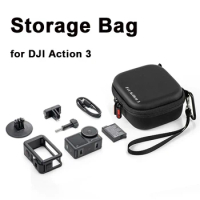for DJI Action 3 Bag Carrying Case Water-proof Box Portable Storage Bags Handbag Osmo Sports Camera for Osmo Action 3 Accessory