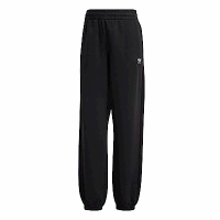 Adidas Pants [IA6437] 女 長褲 棉褲 運動 休閒 三葉草 基本款 保暖 舒適 黑