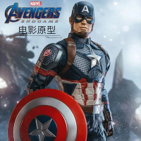 Tokoh Aksi Captain America Barangan Marvel Avengers Alliance Tokoh Lelaki Besar Hiasan Tanda Hadiah 