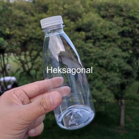 Botol Kopi Jus Plastik Cantik 350ml Balikpapan