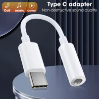 USB Type C To 3.5mm Aux Adapter Type-c 3 5 Jack Audio Cable Earphone Cable Converter for Huawei Mate 30 Pro Mate20 Xiaomi 10