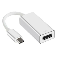 Top quality USB-C to Standard-Size DisplayPort Converter 4K@60Hz Standard DP Type-C Adapter for Mac Mini 2018/mobile phone