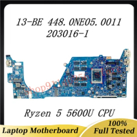448.0NE05.0011 High Quality Mainboard For HP Pavilion AERO 13-BE 203016-1 Laptop Motherboard With Ryzen 5 5600U CPU 100% Test OK