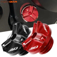 For Honda CRF300L CRF 300 L CRF 300L RALLY 2021 2022 2023 Motorcycle Accessory Aluminum Engine Oil Filter Cup Engine Plug Cover
