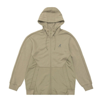 【蛇年最高折233】KANGOL 外套 連帽外套 奶茶色 棉質 連帽外套 中性 男女 6155140532