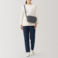 MUJI 無印良品 撥水加工附背面口袋肩背包(共5色)