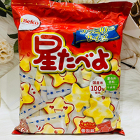 日本 Befco 栗山 星星造型米果 星星米果 個別包裝 2枚X27袋入
