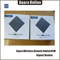 Aqara H1M Remote Wireless Switch Single/Double Zigbee 3.0 Gray For Apple Iphone IOS Homekit App