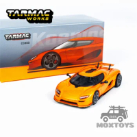 Tarmac Works 1:64 CC850 Orange Diecast Model Car