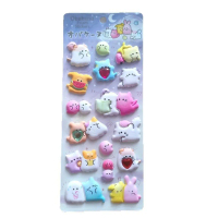 Animal Decorative Foam Sticker for Kid Craft Scrapbooking Planner Journals Notebook Kid Sticker for