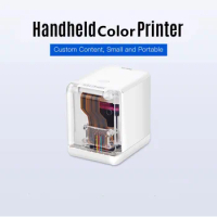 MBrush Mark Jet Handheld Printer Portable Inkjet Printer Color Barcode Printer with Ink Cartridge APP for Customized Text #R30