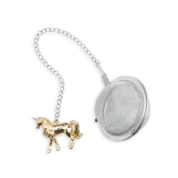 【T2 Tea】T2金色獨角獸不銹鋼濾茶器(Fun Infuser Gold Unicorn)