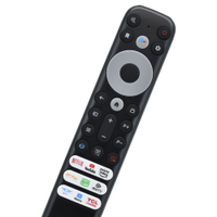Use for unusual TCL smart TV voice remote control TCL Android TV QLED 4K UHD,6 shortcut keys, including Netflix, YouTube, Qiy and other keys, 100 brand new, voice control