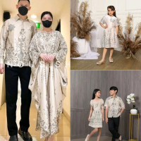 Couple Family Set - Couple Dress - Couple Gamis - Couple Kebaya Batik - Couple Kemeja Batik - Coupl