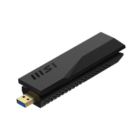 MSI BE6500 Wifi 7 USB Adapter WiFi 接收器 (688+2880+2880Mbps)(NE-MBE65W7)
