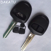 DAKATU 10pcs Replacement Shell Remote Key Case Fob 2 Button For MITSUBISHI Outlander GRANDIS Remoe Cover Right Blade