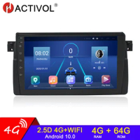 4G+64G Android 2 din Car Radio For BMW 3 Series E46 M3 318/320/325/330/335 1998 - 2005 Android 4G Car radio car audio carplay