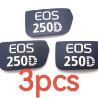 1PCS Applicable to Canon 250D 2000D , second generation, silver white label, sign, BLACK nameplate, logo, brand new