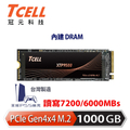 TCELL XTP9500 1000GB NVMe M.2 2280 PCIe Gen 4x4 固態硬碟