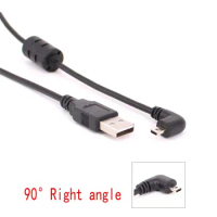 90 angle data sync usb cable cord For pentax Optio S6 S60 S7 SV T10 T20 T30 W10 W20 W30 WP X Optio S55 S5i S5z 50 550 MX4