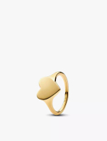 Pandora Engravable Heart Ring, 14k gold plating - 52