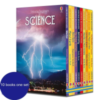 [Tiktok] Usborne Beginners Science 10 Book Gift Box หนังสือปกอ่อน Kids Story Books ภาษาอังกฤษ Livros
