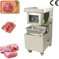 Stainless Steel Meat Slicer 2.5mm-20mm Customized Blade Electric Commercial Fresh Meat Slicer Meat Cutter Machine