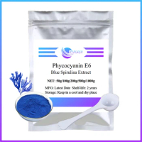 LYKASH Water Solubility Phycocyanin E6 Organic Blue Spirulina Extract Powder Colorants Factory Supply