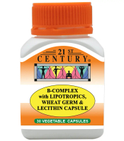 21st Century B-Complex with Lipotropics, Wheat Germ & Lecithin 30'S