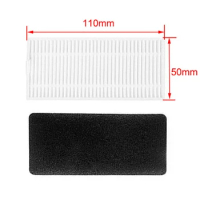 Hepa Filter For Cecotec Conga Excellence 990 5040 For Ecovacs DEEBOT N79S N79 Eufy RoboVac 11 11C iboto aqua V710 Accessories