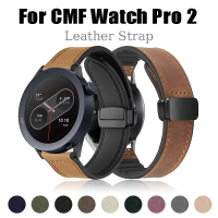 Dây da cho đồng Đồng Hồ CMF Watch Pro 2 phụ kiện dây đeo tay silicon Smartwatch